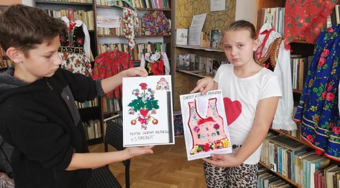 “Czas na kulturę”- warsztaty plastyczne w Bibliotece Publicznej w Łysej Górze