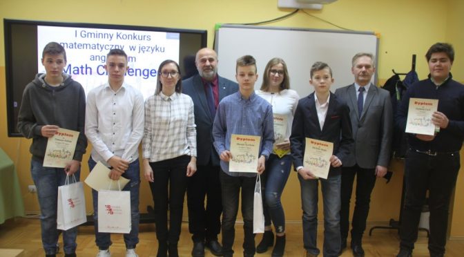 I gminny konkurs matematyczny „Math Challenges” <FONT COLOR=ORANGE>+ ZADANIA I SŁOWNIK POJĘĆ</FONT>