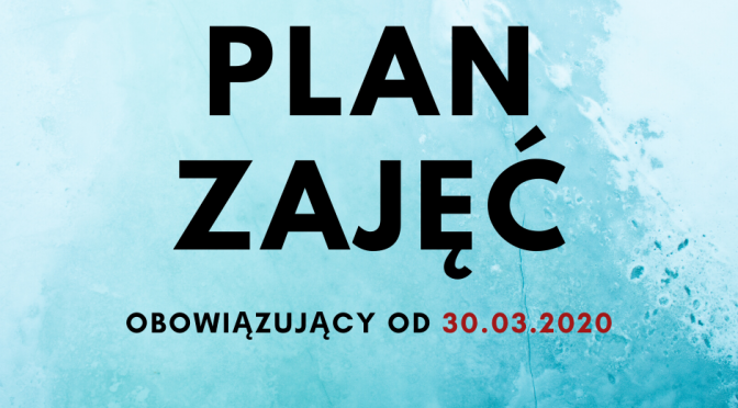 Plan zajęć na czas zamknięcia szkół