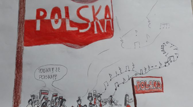 Obchody świąt majowych- prace przesłane przez uczniów