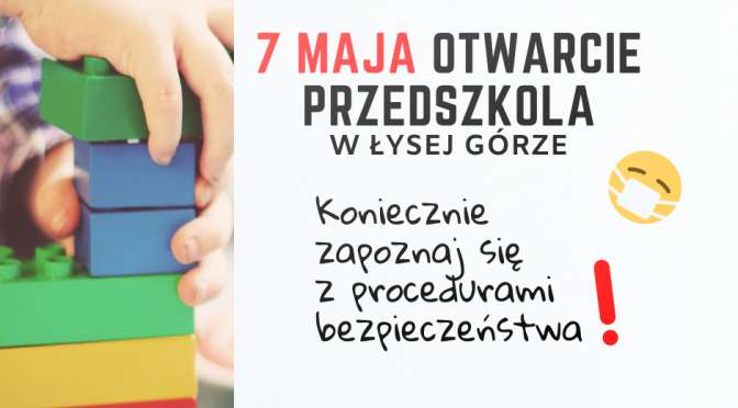 <FONT COLOR=ORANGE>POWRÓT DO PRZEDSZKOLA – WAŻNE INFORMACJE I WYTYCZNE</FONT COLOR>