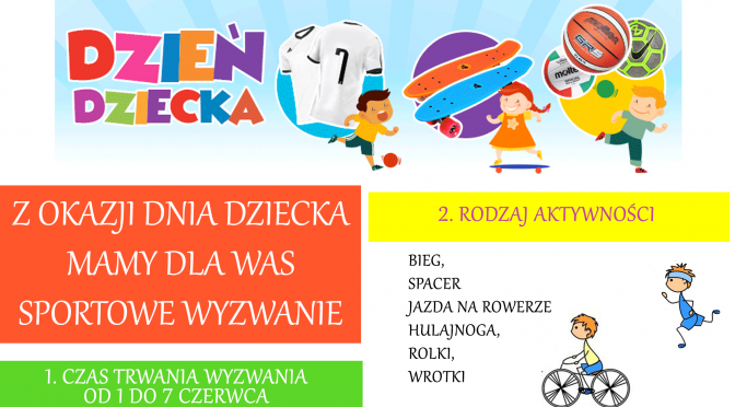 <B><FONT COLOR=BLUE>SPORTOWE WYZWANIE</B></FONT>