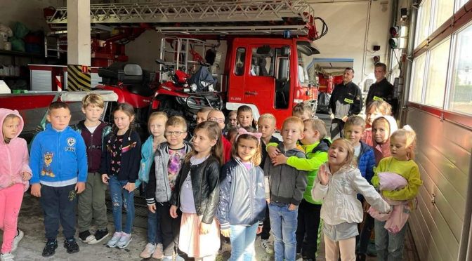 Wizyta w Państwowej Straży Pożarnej w Brzesku