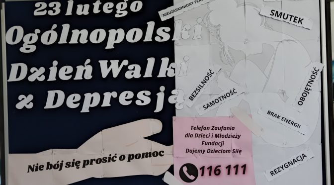 Światowy Dzień Walki z Depresją