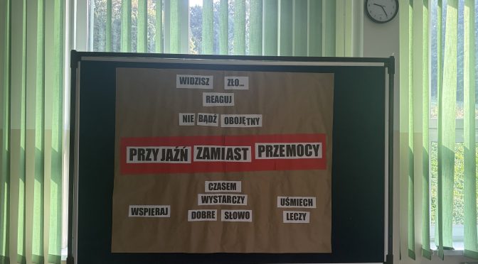 TYDZIEŃ PRZECIWDZIAŁANIA PRZEMOCY RÓWIEŚNICZEJ
