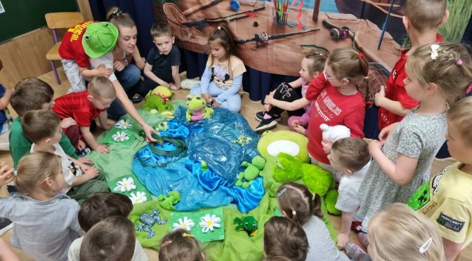 DZIEŃ ŻABY W PRZEDSZKOLU